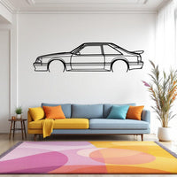 Retro Sedan Metal Wall Decor for Café & Home Interiors
