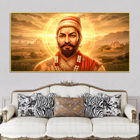 Royal Indian Chhatrapati Shivaji Maharaj Wall Art Painting