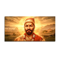 Royal Indian Chhatrapati Shivaji Maharaj Wall Art Painting