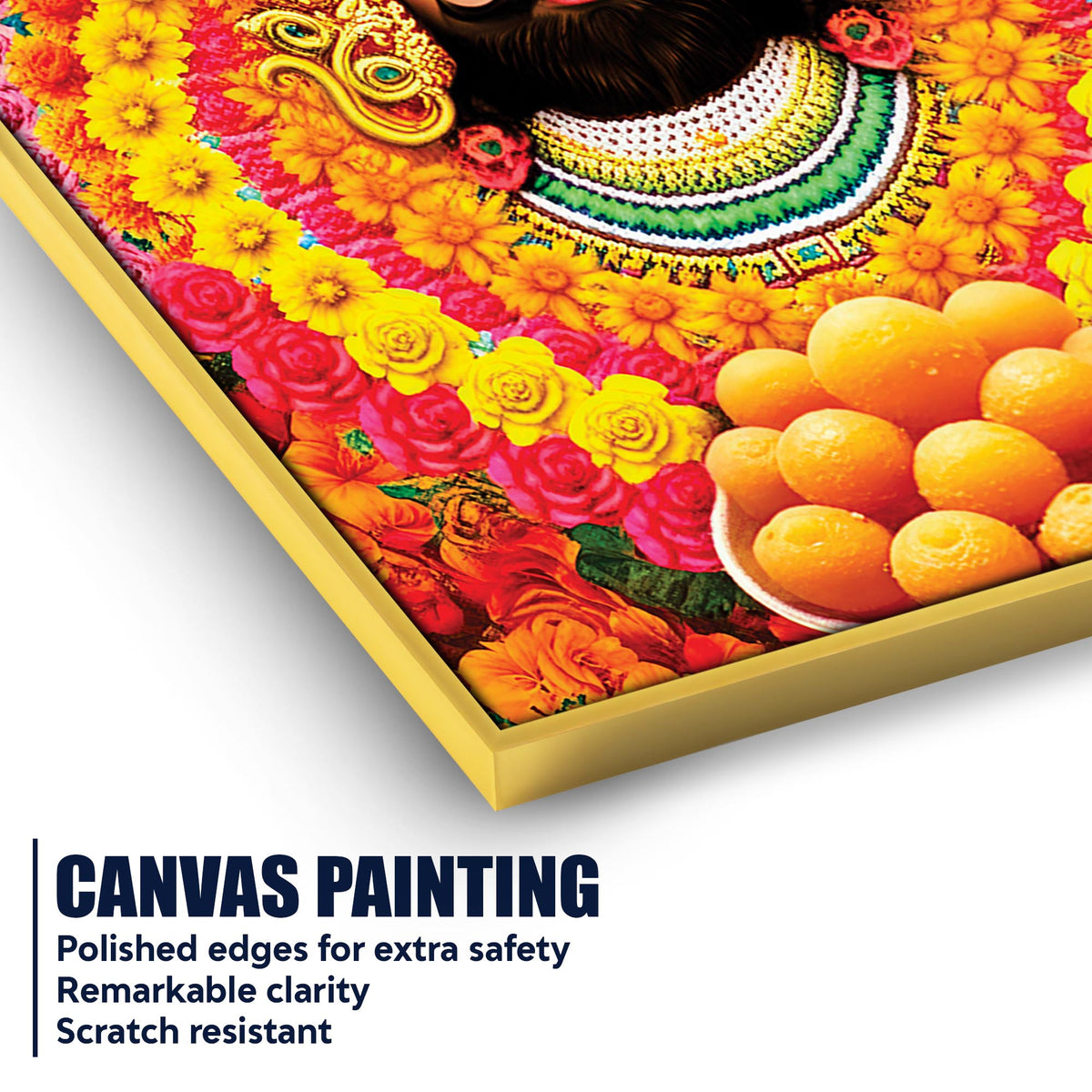 Royal Khatu Shyam Ji Canvas Painting | Traditional Wall Décor