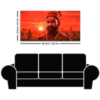 Royal Shivaji Maharaj Indian Wall Art Painting