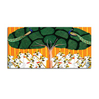 Sacred Cow Pichwai Art Canvas Wall Painting