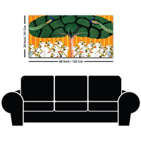 Sacred Cow Pichwai Art Canvas Wall Painting