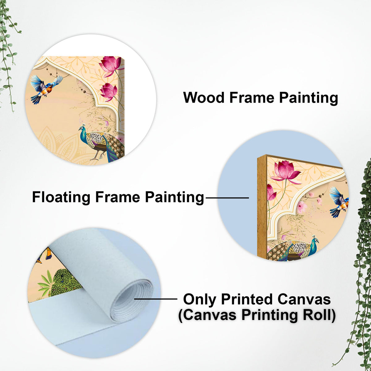 Sacred Cow Pichwai Canvas Wall Painting | Living Room Wall Decor