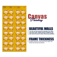 Sacred Cow Pichwai Style Canvas Painting | Nathdwara Inspired Wall Décor Art