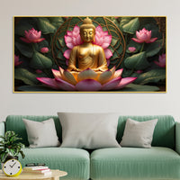 Sacred Gautam Buddha Painting for Home Decoration