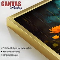 Serene Buddha Wall Painting Canvas for Living Room Décor