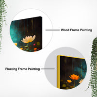 Serene Buddha Wall Painting Canvas for Living Room Décor