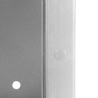 Sharp Grey Edge Hexagon Mirror Cabinet for Contemporary Spaces