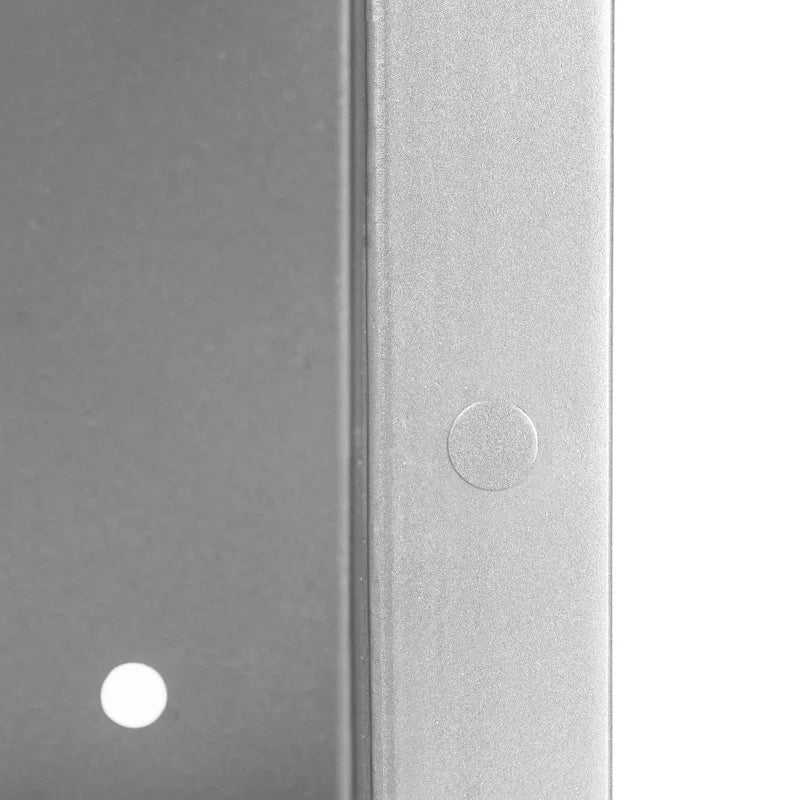 Sharp Grey Edge Hexagon Mirror Cabinet for Contemporary Spaces