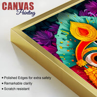 Shri Jagannath Wall Art Canvas Painting