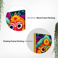 Shri Jagannath Wall Art Canvas Painting