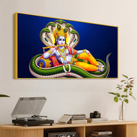 Shri Vishnu Avtar Wall Art Canvas Painting