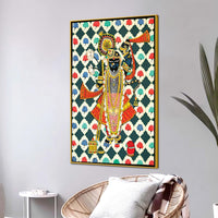 Shrinathji Pichwai Art Canvas Painting | Ethnic Decor