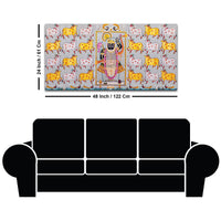 Shrinathji Pichwai Art Wall Painting with Sacred Cows