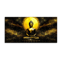 Spiritual Buddha Canvas Wall Painting for Bedroom & Living Room