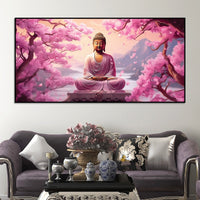 Spiritual Buddha Painting for Peaceful Interiors
