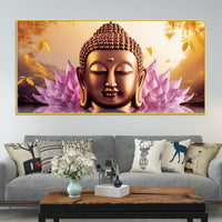 Spiritual Buddha Wall Painting for Modern Home Decor