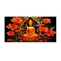 Spiritual Buddha Wall Painting for Modern Home Interiors