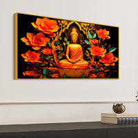 Spiritual Buddha Wall Painting for Modern Home Interiors