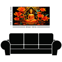 Spiritual Buddha Wall Painting for Modern Home Interiors