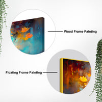 Spiritual Buddha Wall Painting for Modern Living Space