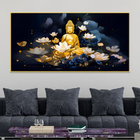 Spiritual Buddha Wall Painting for Premium Interior Design