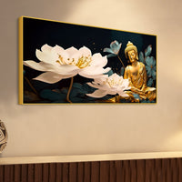 Spiritual Decorative Buddha Wall Painting for Home & Office
