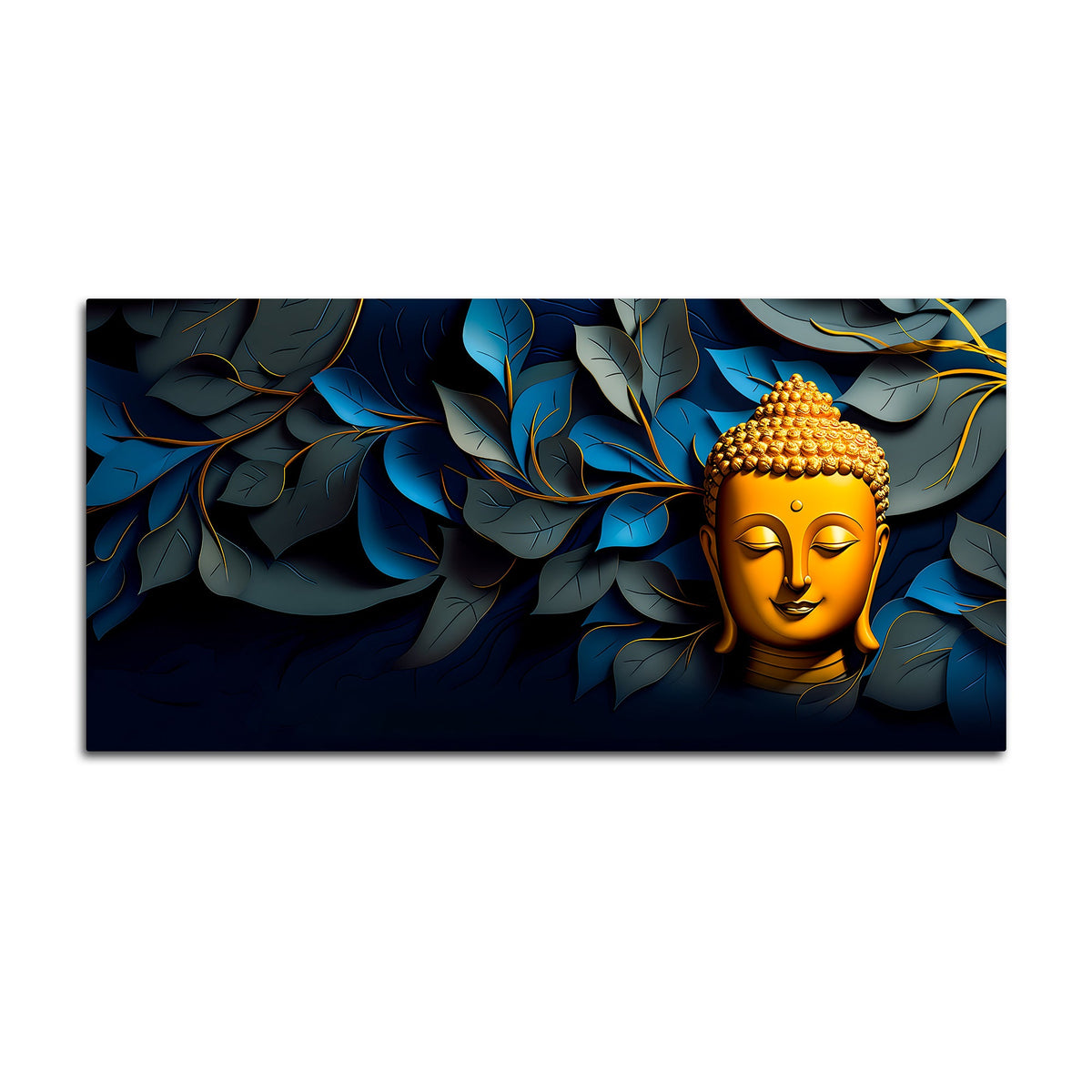 Spiritual Lord Buddha Painting for Home Decoration