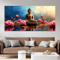Spiritual Wall Buddha Painting for Decor