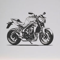 Sports Bike Metal Wall Art for Rider & Modern Home Décor