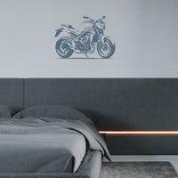Sports Bike Metal Wall Art for Rider & Modern Home Décor