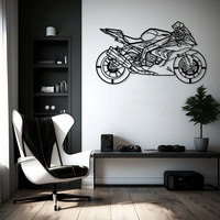 Sports Bike Wall Art | Stylish Motorcycle Wall Decor