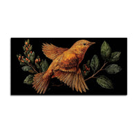 Stylish Abstract Bird Canvas Wall Art Painting