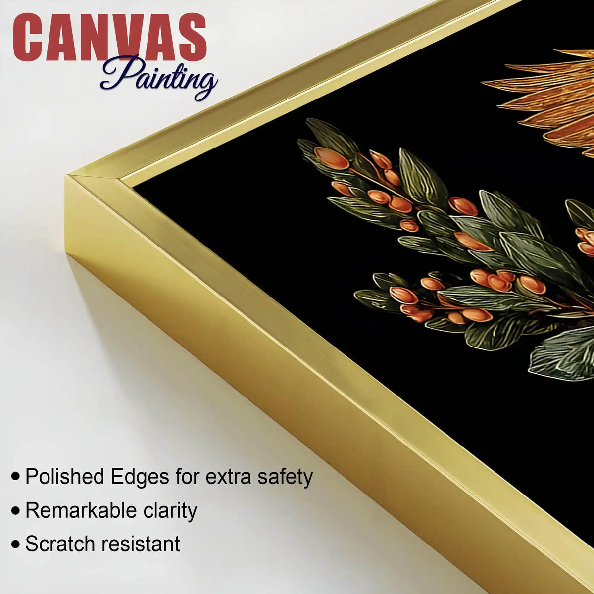 Stylish Abstract Bird Canvas Wall Art Painting