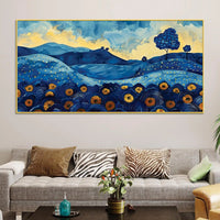 Stylish Abstract Hills Canvas Painting for Home Décor
