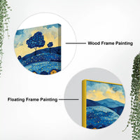 Stylish Abstract Hills Canvas Painting for Home Décor