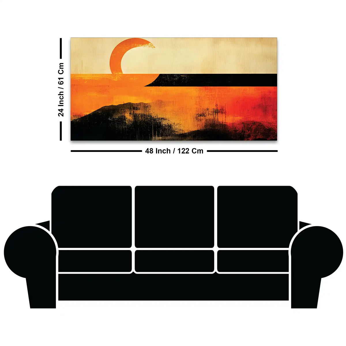 Stylish Abstract Modern Canvas Wall Painting