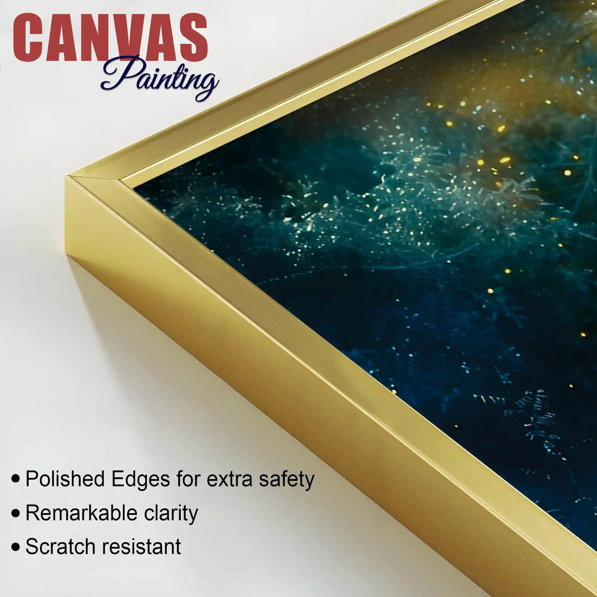 Stylish Abstract Tree Glow Canvas Painting for Premium Décor