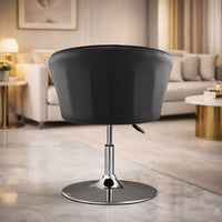 Stylish Adjustable Bar Lounge Chair with Curved Back Design