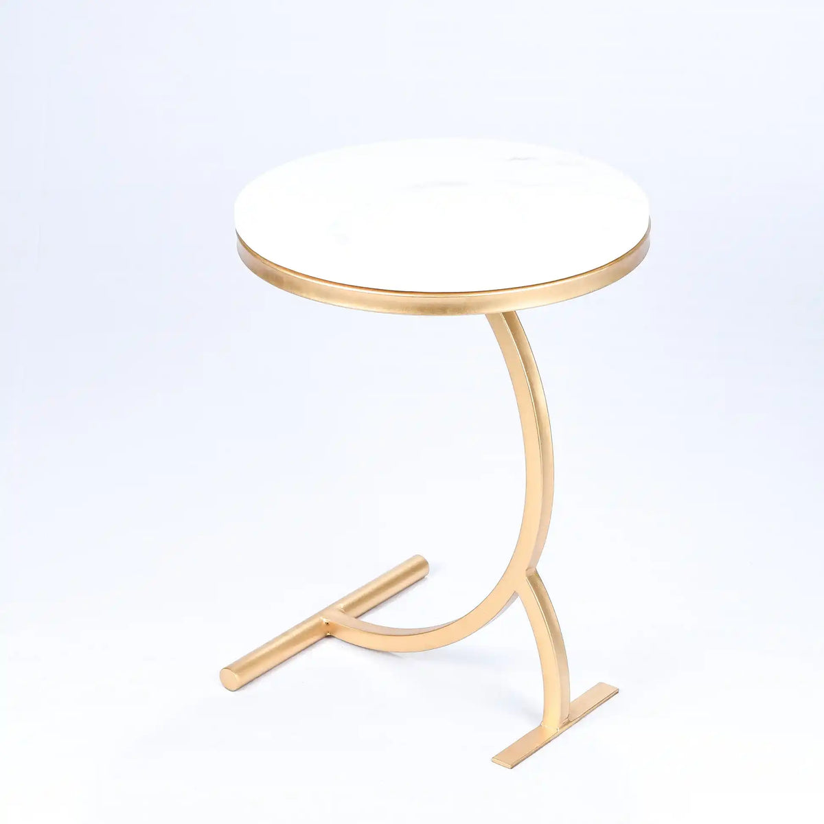 Stylish Curved Frame Modern Coffee Table