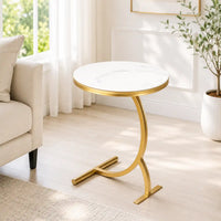 Stylish Curved Frame Modern Coffee Table