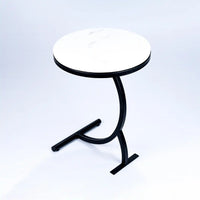 Stylish Curved Frame Modern Coffee Table