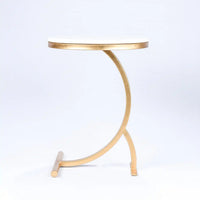 Stylish Curved Frame Modern Coffee Table