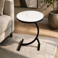 Stylish Curved Frame Modern Coffee Table