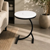 Stylish Curved Frame Modern Coffee Table