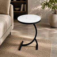 Stylish Curved Frame Modern Coffee Table