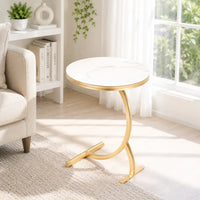 Stylish Curved Frame Modern Coffee Table