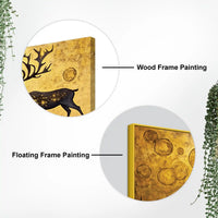 Stylish Designer Abstract Canvas Painting for Home Decoration