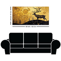 Stylish Designer Abstract Canvas Painting for Home Decoration